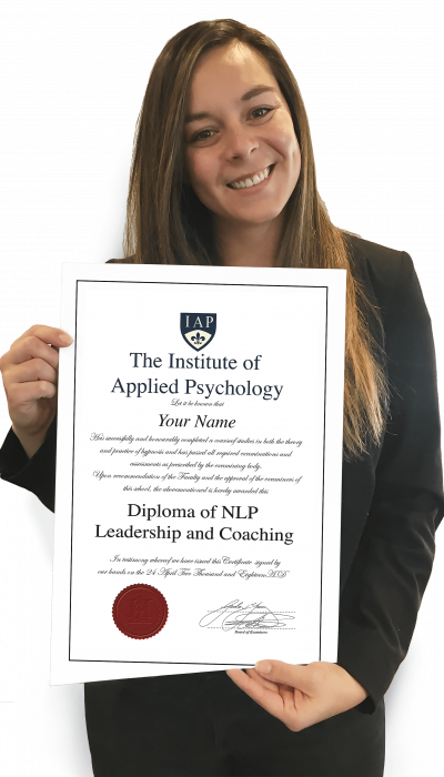 Emma holding dip nlp Certificate 150dpi